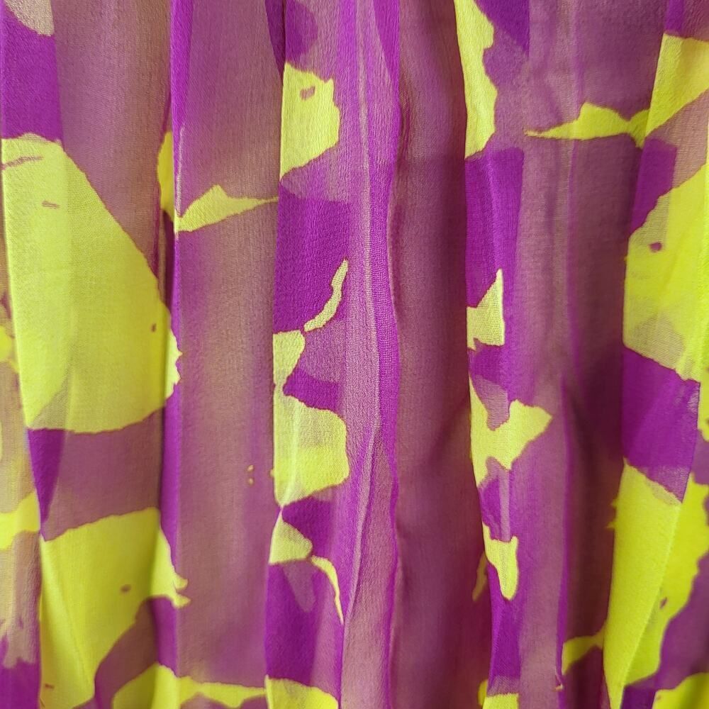 NEW Jay Godfrey SZ 6 Layered Silk Strapless Mini Dress Sheer Pink Green Overlay - Picture 15 of 15